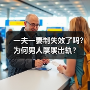 一夫一妻制失效了吗？为何男人屡屡出轨？