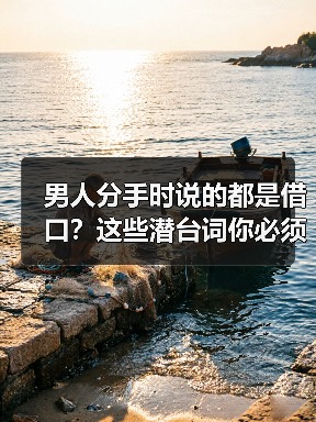 男人分手时说的都是借口?这些潜台词你必须知道(图1) 男人分手时说的都是借口?这些潜台词你必须知道(图1)