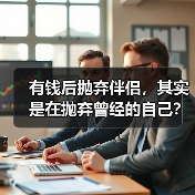 有钱后抛弃伴侣,其实是在抛弃曾经的自己?(图3) 有钱后抛弃伴侣,其实是在抛弃曾经的自己?(图3)