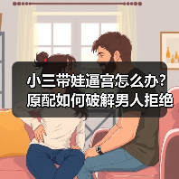 小三带娃逼宫怎么办?原配如何破解男人拒绝分离困局?(图2) 小三带娃逼宫怎么办?原配如何破解男人拒绝分离困局?(图2)