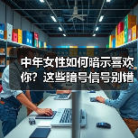 中年女性如何暗示喜欢你?这些暗号信号别错过(图4) 中年女性如何暗示喜欢你?这些暗号信号别错过(图4)