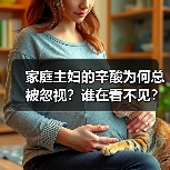 家庭主妇的辛酸为何总被忽视?谁在看不见?(图2) 家庭主妇的辛酸为何总被忽视?谁在看不见?(图2)