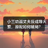 小三劝返丈夫反成导火索,原配如何破局?(图4) 小三劝返丈夫反成导火索,原配如何破局?(图4)