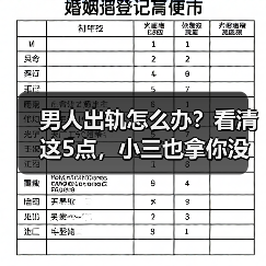男人出轨怎么办?看清这5点,小三也拿你没办法!(图1) 男人出轨怎么办?看清这5点,小三也拿你没办法!(图1)