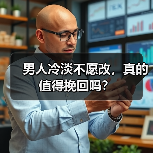男人冷淡不愿改，真的值得挽回吗？（图1）