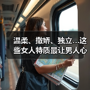 温柔、撒娇、独立…这些女人特质最让男人心动?(图4) 温柔、撒娇、独立…这些女人特质最让男人心动?(图4)