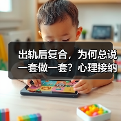 出轨后复合,为何总说一套做一套?心理接纳才是关键(图4) 出轨后复合,为何总说一套做一套?心理接纳才是关键(图4)