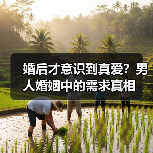 婚后才意识到真爱?男人婚姻中的需求真相(图4) 婚后才意识到真爱?男人婚姻中的需求真相(图4)