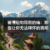 爱情短句背后的痛:那些让你无法释怀的真相(图1) 爱情短句背后的痛:那些让你无法释怀的真相(图1)