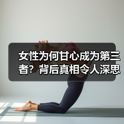 女性为何甘心成为第三者?背后真相令人深思(图1) 女性为何甘心成为第三者?背后真相令人深思(图1)