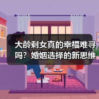 大龄剩女真的幸福难寻吗?婚姻选择的新思维(图1) 大龄剩女真的幸福难寻吗?婚姻选择的新思维(图1)