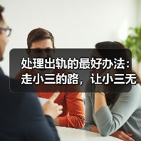 处理出轨的最好办法:走小三的路,让小三无路可走(图3) 处理出轨的最好办法:走小三的路,让小三无路可走(图3)