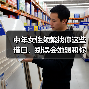 中年女性频繁找你这些借口,别误会她想和你在一起(图2) 中年女性频繁找你这些借口,别误会她想和你在一起(图2)