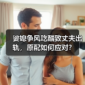 婆媳争风吃醋致丈夫出轨,原配如何应对?(图2) 婆媳争风吃醋致丈夫出轨,原配如何应对?(图2)