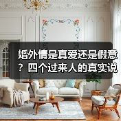 婚外情是真爱还是假意?四个过来人的真实说法(图3) 婚外情是真爱还是假意?四个过来人的真实说法(图3)
