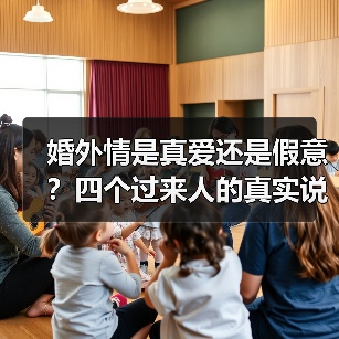 婚外情是真爱还是假意?四个过来人的真实说法(图1) 婚外情是真爱还是假意?四个过来人的真实说法(图1)