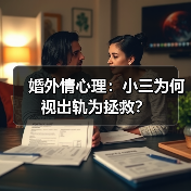 婚外情心理:小三为何视出轨为拯救?(图1) 婚外情心理:小三为何视出轨为拯救?(图1)