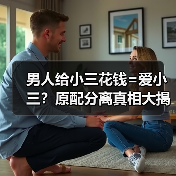 男人给小三花钱=爱小三？原配分离真相大揭秘（图2）