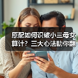 原配如何识破小三母女算计?三大心法助你翻盘(图1) 原配如何识破小三母女算计?三大心法助你翻盘(图1)