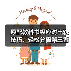 原配教科书级应对出轨技巧:轻松分离第三者?(图3) 原配教科书级应对出轨技巧:轻松分离第三者?(图3)