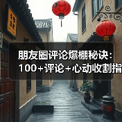 朋友圈评论爆棚秘诀:100+评论+心动收割指南(图4) 朋友圈评论爆棚秘诀:100+评论+心动收割指南(图4)