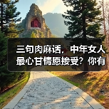 三句肉麻话,中年女人最心甘情愿接受?你有说过吗?(图3) 三句肉麻话,中年女人最心甘情愿接受?你有说过吗?(图3)