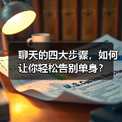聊天的四大步骤,如何让你轻松告别单身?(图1) 聊天的四大步骤,如何让你轻松告别单身?(图1)