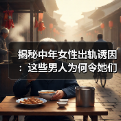 揭秘中年女性出轨诱因:这些男人为何令她们无法自拔?(图1) 揭秘中年女性出轨诱因:这些男人为何令她们无法自拔?(图1)