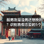 前男友是渣男还想挽回?识别真假恋爱的5个关键信号(图2) 前男友是渣男还想挽回?识别真假恋爱的5个关键信号(图2)
