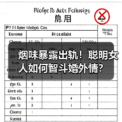 烟味暴露出轨！聪明女人如何智斗婚外情？（图4）