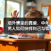 婚外情里的真爱,中年男人如何抉择利己与情感?(图1) 婚外情里的真爱,中年男人如何抉择利己与情感?(图1)