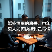 婚外情里的真爱,中年男人如何抉择利己与情感?(图3) 婚外情里的真爱,中年男人如何抉择利己与情感?(图3)