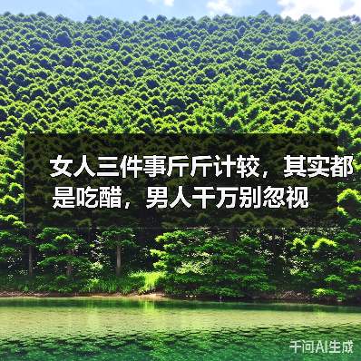 女人三件事斤斤计较,其实都是吃醋,男人千万别忽视(图4) 女人三件事斤斤计较,其实都是吃醋,男人千万别忽视(图4)