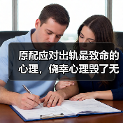 原配应对出轨最致命的心理,侥幸心理毁了无数婚姻(图3) 原配应对出轨最致命的心理,侥幸心理毁了无数婚姻(图3)