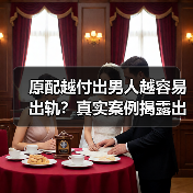 原配越付出男人越容易出轨?真实案例揭露出轨男人的致命弱点(图4) 原配越付出男人越容易出轨?真实案例揭露出轨男人的致命弱点(图4)