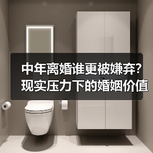 中年离婚谁更被嫌弃?现实压力下的婚姻价值剖析(图2) 中年离婚谁更被嫌弃?现实压力下的婚姻价值剖析(图2)