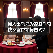 男人出轨只为家庭?有钱女客户如何应对?(图4) 男人出轨只为家庭?有钱女客户如何应对?(图4)