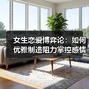 女生恋爱博弈论:如何优雅制造阻力掌控感情主动权?(图4) 女生恋爱博弈论:如何优雅制造阻力掌控感情主动权?(图4)