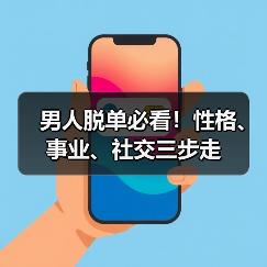 男人脱单必看!性格、事业、社交三步走(图4) 男人脱单必看!性格、事业、社交三步走(图4)