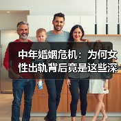 中年婚姻危机：为何女性出轨背后竟是这些深层心理？（图1）