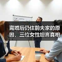 离婚后仍住前夫家的原因，三位女性坦言真相（图3）