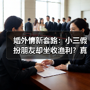 婚外情新套路：小三假扮朋友却坐收渔利？真相令人震惊（图3）