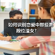 如何识别恋爱中那些高段位渣女？（图2）