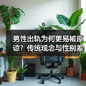 男性出轨为何更易被原谅？传统观念与性别差异解析（图4）