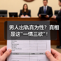 男人出轨真为性？真相是这