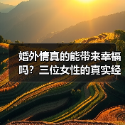 婚外情真的能带来幸福吗？三位女性的真实经历揭露真相（图3）