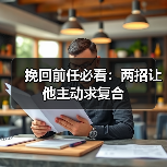 挽回前任必看：两招让他主动求复合（图4）