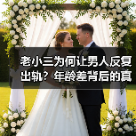 老小三为何让男人反复出轨？年龄差背后的真实动因揭示（图1）
