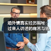 婚外情真实经历揭秘：过来人讲述的痛苦与执念（图3）
