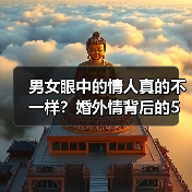 男女眼中的情人真的不一样？婚外情背后的5大差异（图3）